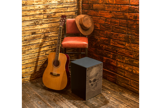 XDrum Design Series Cajon "Skull" Set incl. Tas + School image 5