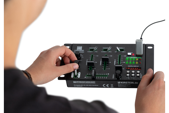 Pronomic DX-26 USB MKII DJ-Mixer  - Retoure (Zustand: sehr gut) image 5
