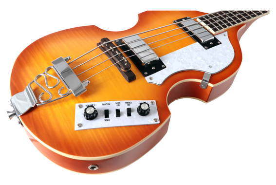 Rocktile VB-1 "Sir Paul" Vintage Beatbass Set Sunburst image 5