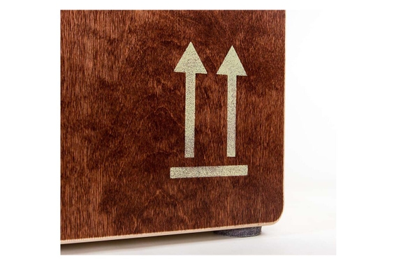 Schlagwerk CP403 RED Cajon 2inOne Red Edition Medium Set incl. Cajonschool image 5