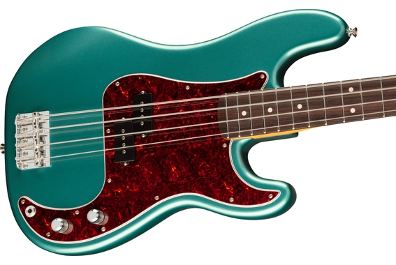 Fender American Professional Classic Precision Bass Faded Sherwood Green Metallic image 5