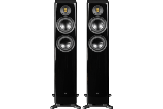 ELAC Solano FS 287.2 BK / QED / BC Acoustique EX-234 Ensemble Chaîne HiFi Stéréo image 5