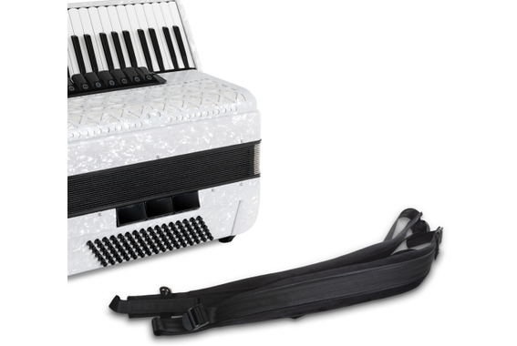 Classic Cantabile 96-Bas Accordeon "Secondo V" Wit G-g'' image 5