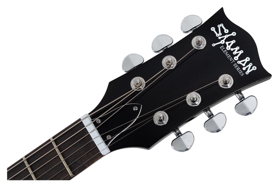 Shaman Element Series SCX-100B E-Gitarre schwarz  - Retoure (Zustand: gut) image 5