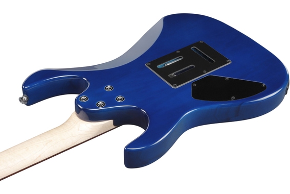 Ibanez GRX70QA-TBB Transparent Blue Burst image 5
