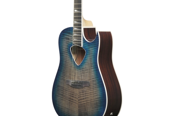 Ibanez ALT50FA-BDB Westerngitarre Blue Doom Burst High Gloss image 5