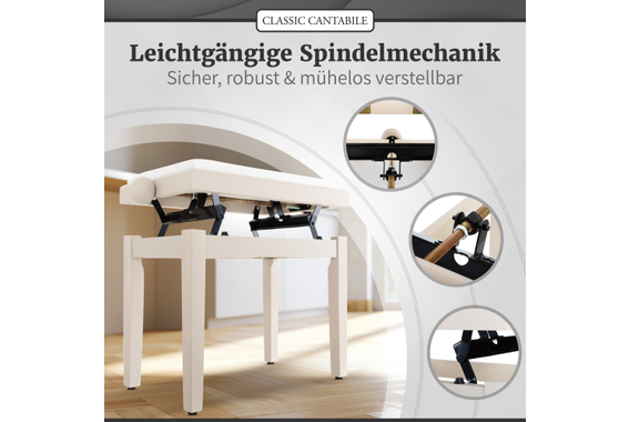 Yamaha Arius YDP-166 Witte Berk Set image 5