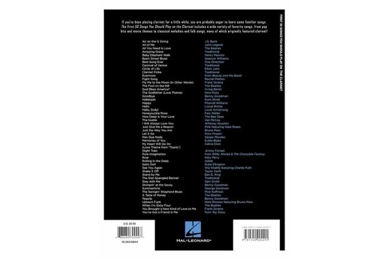 First 50 Songs You Should Play on the Clarinet image 5