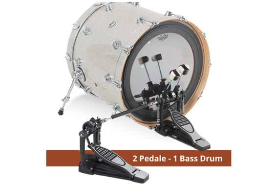 XDrum Pro Doppel Fußmaschine  - Retoure (Zustand: gut) image 5