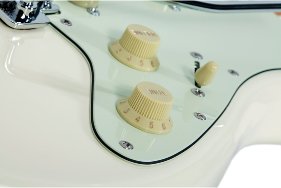 Schecter Nick Johnston Traditional SSS Atomic Snow image 5