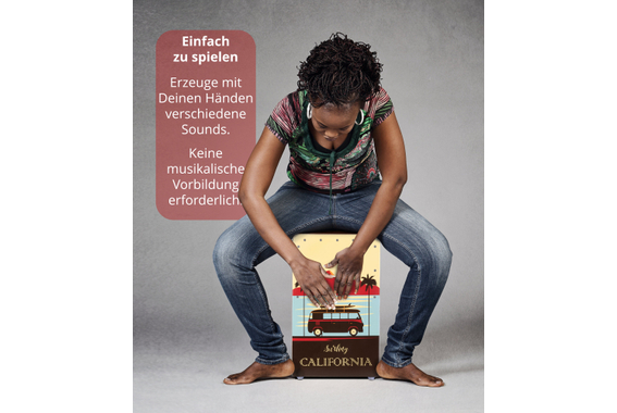 XDrum Design Series Cajon "California"  - Retoure (Zustand: gut) image 5