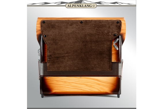 Alpenklang Pro Accordeon IV 96 CM Olijf image 5