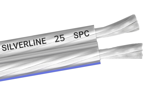 Oehlbach SP-40 / SP-25 Cavo Altoparlante Bi-Wiring Argentato Set 10m image 5