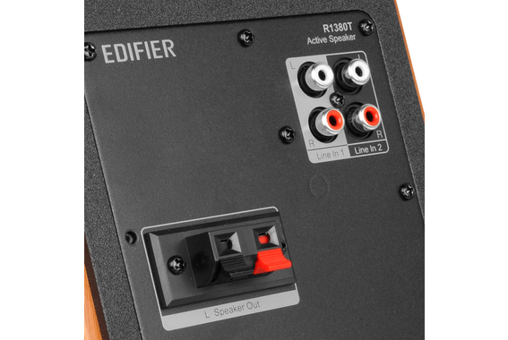 Système d'enceintes Edifier R1380T 2.0 Aspect Bois image 5