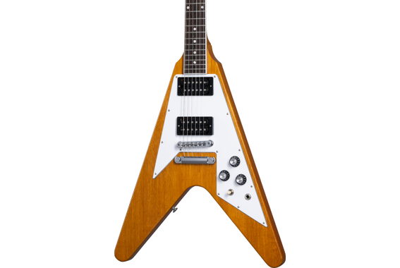 Gibson 70s Flying V Antique Natural image 5