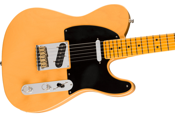 Fender American Ultra Luxe Vintage '50s Telecaster Butterscotch Blonde image 5