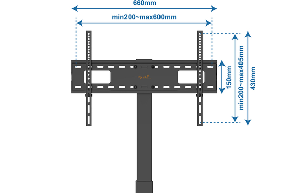 my wall HL 108 Support Sur Pied Pour Écrans Plats image 5