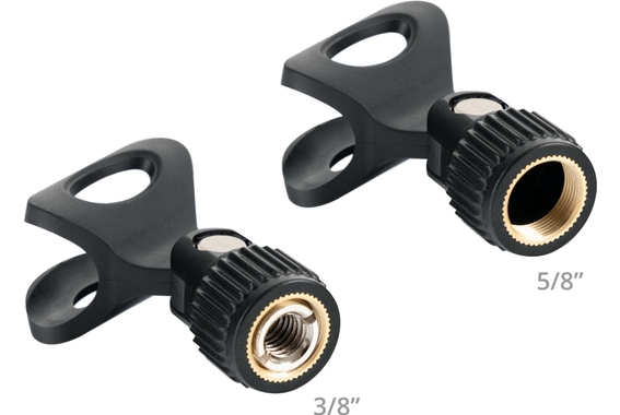 K&M 210/2 Mikrofonstativ verchromt Set inkl. Klemme image 5