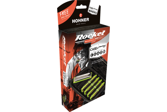 Hohner Rocket Amp C/G/A/D/Bb Pack de 5 Harmonica image 5