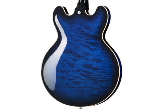 Gibson ES-335 Figured Deep Ocean Burst image 5