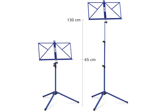 Classic Cantabile 100 Pupitre Medium Bleu Lot de 10 image 5