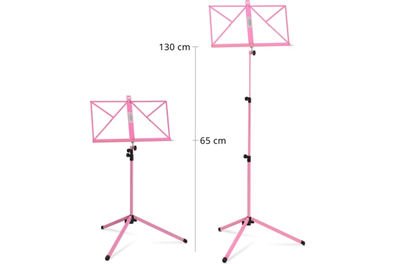 Classic Cantabile 100 Pupitre Medium Rose Set incl. Boîte de Rangement image 5