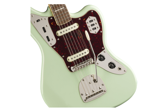 Squier Classic Vibe '70s Jaguar LRL Surf Green image 5