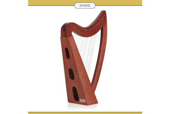 Avora Keltische Harfe Mahogany 23 Saiten   - Retoure (Zustand: sehr gut) image 5
