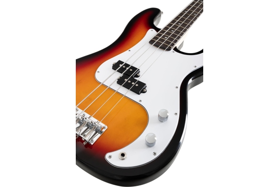 Rocktile Puncher E-Bass Sunburst Amp Set image 5