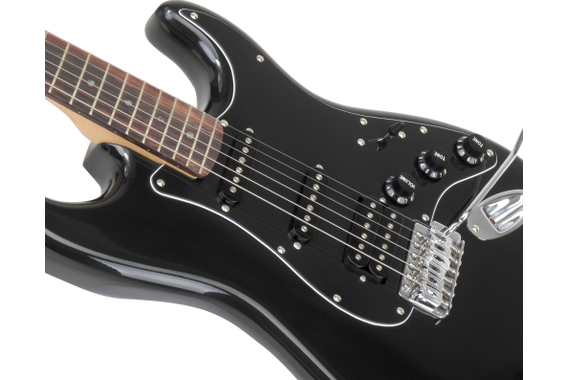 Rocktile Pro ST60-BK E-Gitarre All Black Set mit Zubehör image 5