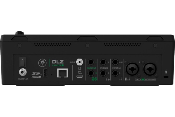 Set Intervista Podcast Mackie DLZ Creator XS per 2 Persone image 5