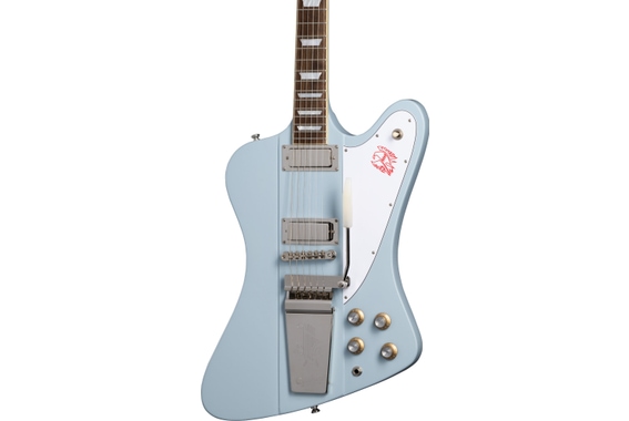 Epiphone 1963 Firebird V Frost Blue image 5