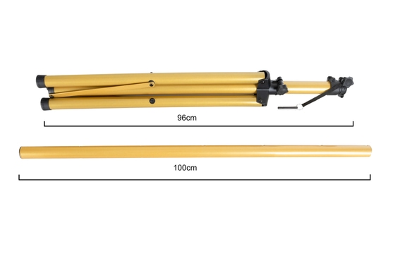 Pronomic SPS-1S GD Speakerstand Standaard Staal, goud image 5