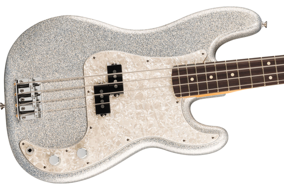 Fender 75th Anniversary Player II Precision Bass Diamond Dust Sparkle image 5