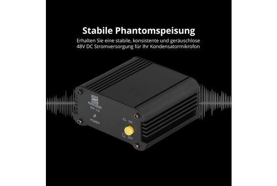 Pronomic PP-10 Phantoomvoeding image 5