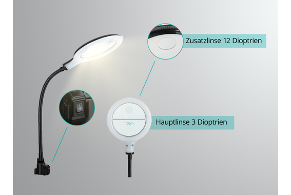 Stagecaptain LH-440 Aiuto Saldatura con Lampada Lente d'Ingrandimento image 5