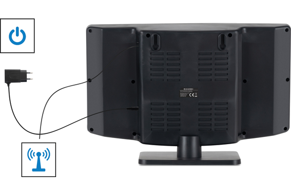 McGrey MCD-60 Vertikal Stereoanlage mit CD/MP3-Player, USB-Slot und Bluetooth  - Retoure (Zustand: gut) image 5