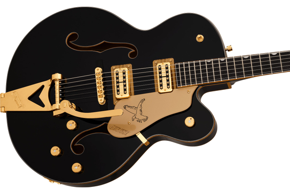 Gretsch Synchromatic Falcon Hollow Body Single-Cut with Bigsby Black image 5
