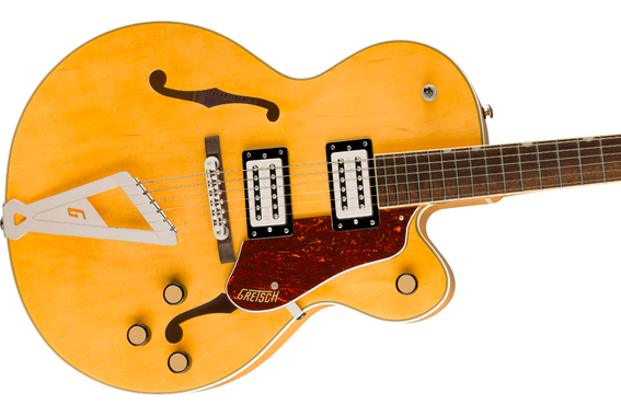 Gretsch G2420 Streamliner Hollow Body con Chromatic II Tailpiece Village Amber image 5