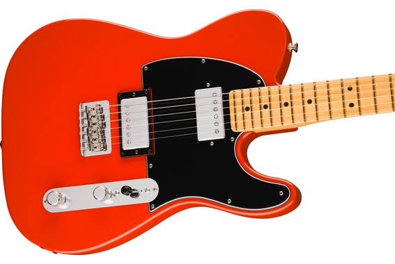 Fender Player II Telecaster HH MN Coral Red image 5