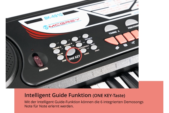 McGrey BK-4910BK Clavier 49 Touches Et Pupitre image 5