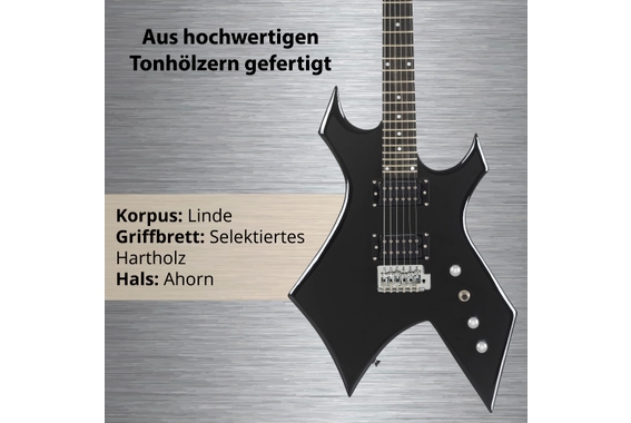 Rocktile Warhead E-Gitarre AK20GR Set image 5