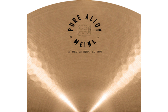 Meinl Pure Alloy 14\" Medium Hi-Hat image 5