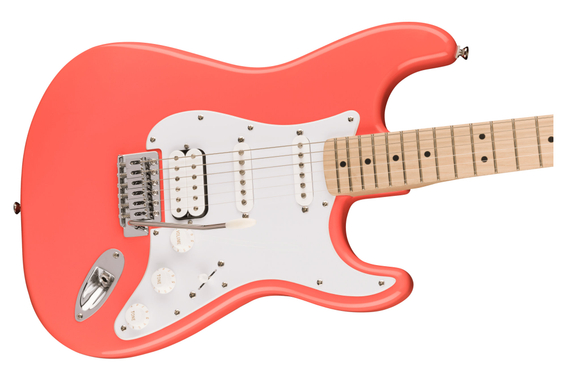 Squier Sonic HSS Tahitian Coral image 5