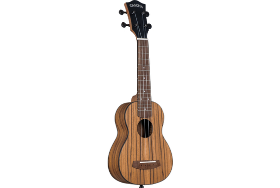 Cascha Sopran Ukulele Zebra Wood  - Retoure (Zustand: sehr gut) image 5