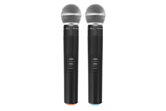 McGrey UHF-2V Dual Vocal Wireless Microphone Set with 2x Handheld Microphones 50m image 5