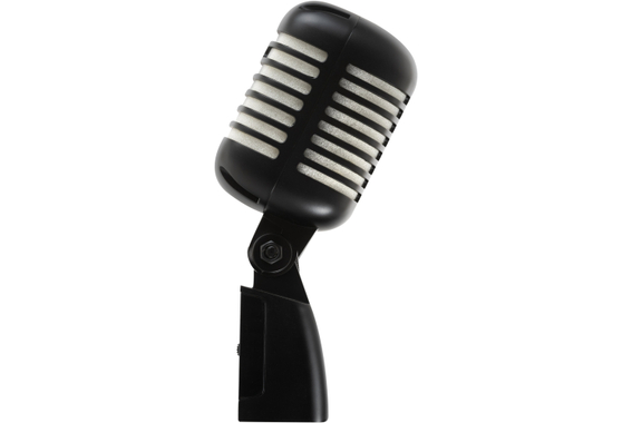 Pronomic DM-66BK/WH Elvis Dynamisches Mikrofon Schwarz/Weiß Set image 5