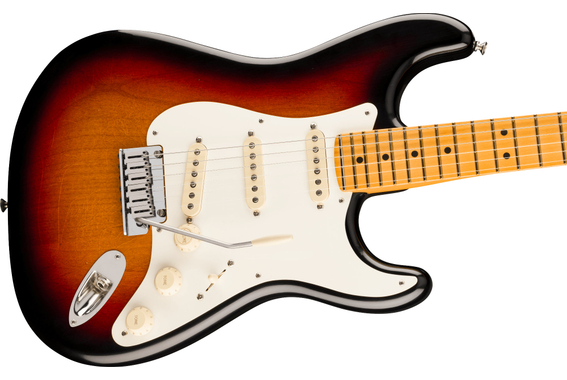 Fender American Ultra Luxe Vintage '50s Stratocaster 3-Color Sunburst image 5