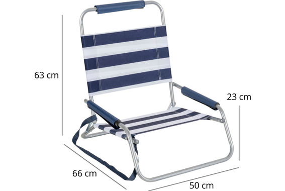 Stagecaptain CS-51 Chaise Pliante De Plage Avec Sangle D’Épaule image 5