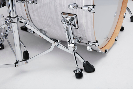 Tama WBR34CZS-WP Starclassic Walnut/Birch Duracover Wrap White Pearl + Snare Drum image 5